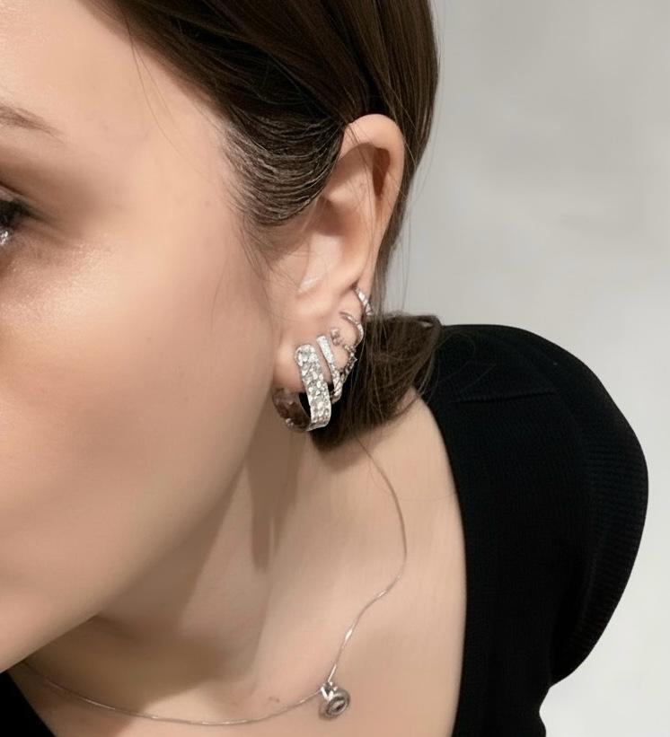 Terra Hoops Earrings